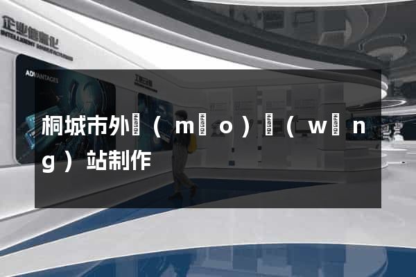 桐城市外貿(mào)網(wǎng)站制作
