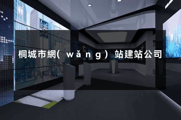 桐城市網(wǎng)站建站公司