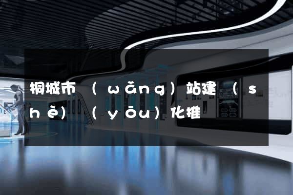 桐城市網(wǎng)站建設(shè)優(yōu)化推廣