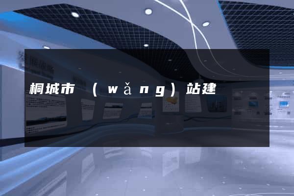 桐城市網(wǎng)站建設