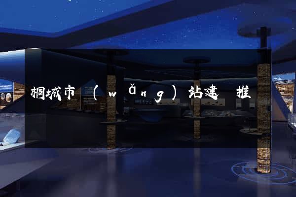 桐城市網(wǎng)站建設推廣