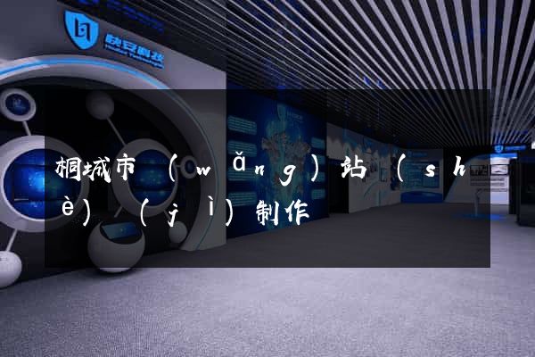 桐城市網(wǎng)站設(shè)計(jì)制作