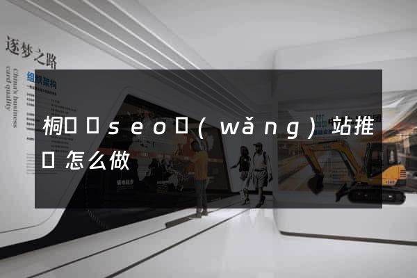 桐廬縣seo網(wǎng)站推廣怎么做
