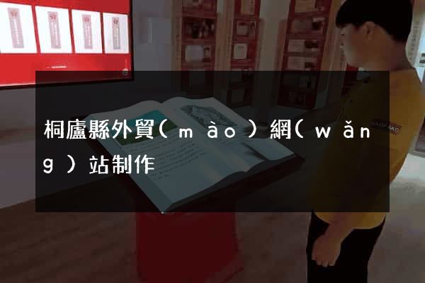 桐廬縣外貿(mào)網(wǎng)站制作