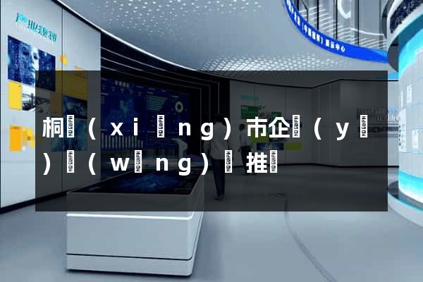 桐鄉(xiāng)市企業(yè)網(wǎng)絡推廣