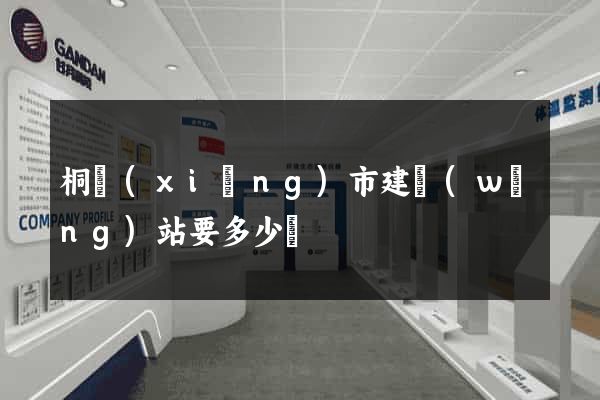桐鄉(xiāng)市建網(wǎng)站要多少錢