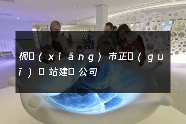 桐鄉(xiāng)市正規(guī)網站建設公司