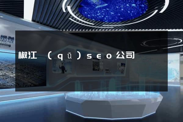 椒江區(qū)seo公司