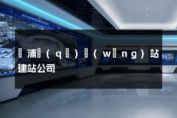 楊浦區(qū)網(wǎng)站建站公司
