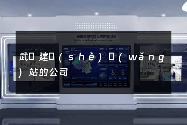 武漢建設(shè)網(wǎng)站的公司