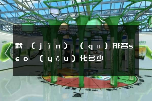 武進(jìn)區(qū)排名seo優(yōu)化多少錢