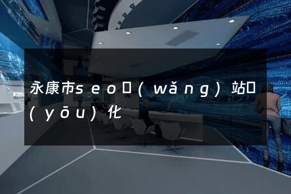 永康市seo網(wǎng)站優(yōu)化