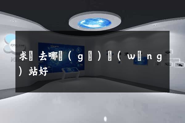 求職去哪個(gè)網(wǎng)站好