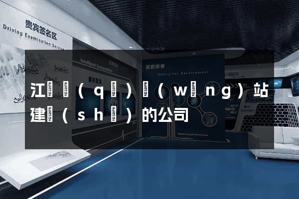 江寧區(qū)網(wǎng)站建設(shè)的公司