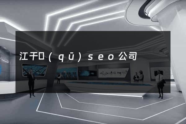 江干區(qū)seo公司