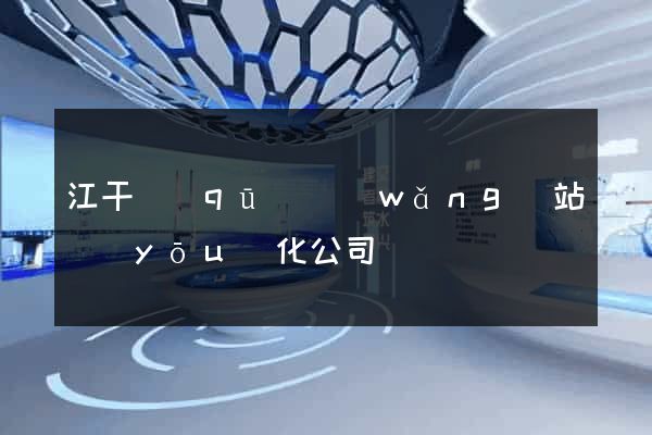 江干區(qū)網(wǎng)站優(yōu)化公司