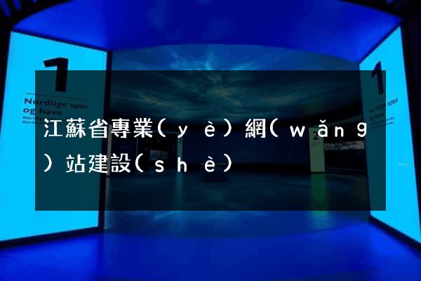江蘇省專業(yè)網(wǎng)站建設(shè)