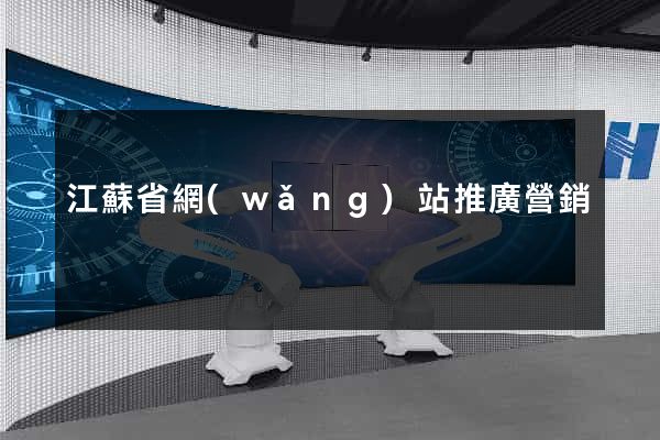 江蘇省網(wǎng)站推廣營銷
