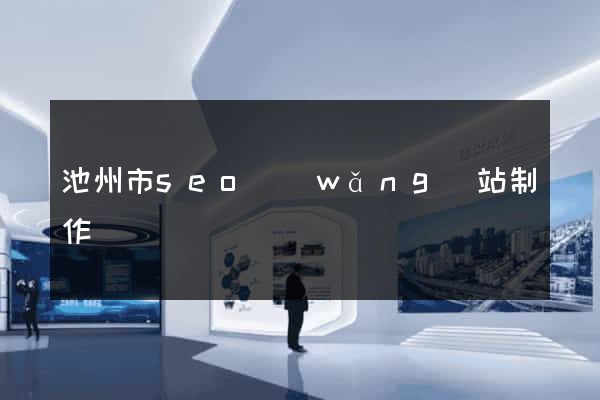 池州市seo網(wǎng)站制作