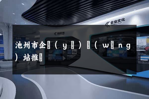 池州市企業(yè)網(wǎng)站推廣