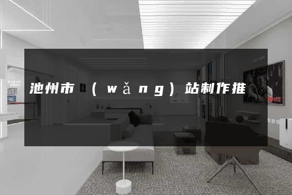 池州市網(wǎng)站制作推廣