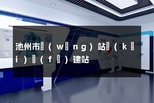池州市網(wǎng)站開(kāi)發(fā)建站