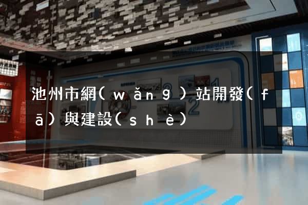 池州市網(wǎng)站開發(fā)與建設(shè)