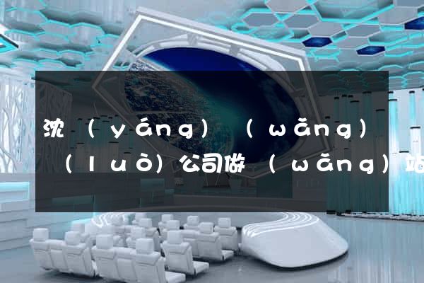 沈陽(yáng)網(wǎng)絡(luò)公司做網(wǎng)站