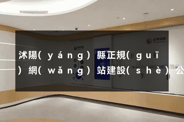 沭陽(yáng)縣正規(guī)網(wǎng)站建設(shè)公司