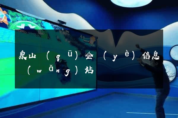 泉山區(qū)企業(yè)信息網(wǎng)站