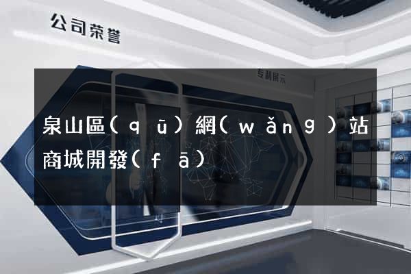 泉山區(qū)網(wǎng)站商城開發(fā)