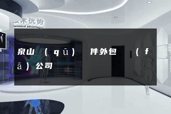 泉山區(qū)軟件外包開發(fā)公司