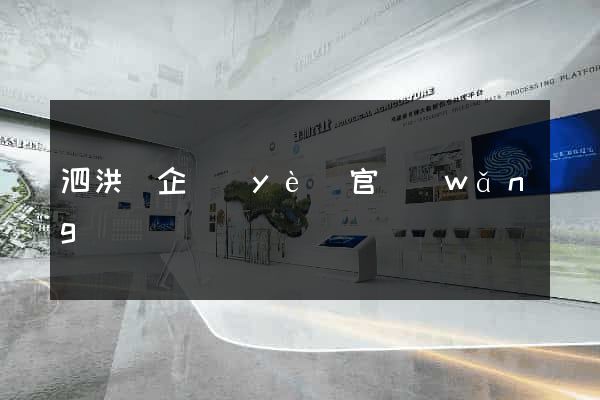 泗洪縣企業(yè)官網(wǎng)