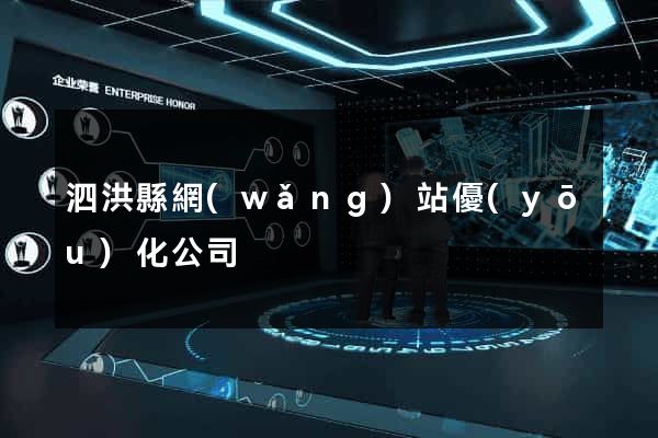 泗洪縣網(wǎng)站優(yōu)化公司
