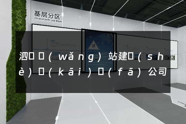泗縣網(wǎng)站建設(shè)開(kāi)發(fā)公司