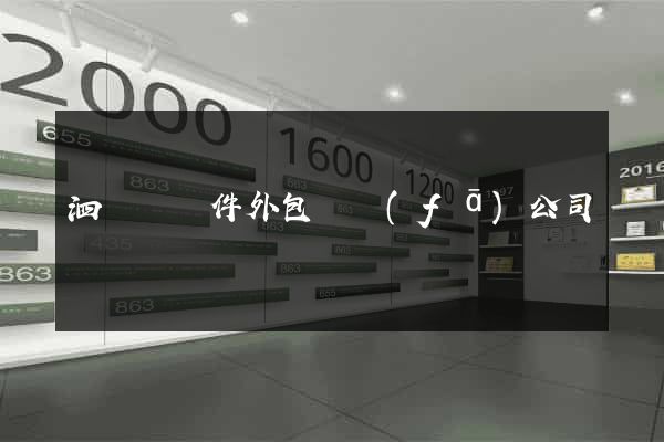 泗陽縣軟件外包開發(fā)公司