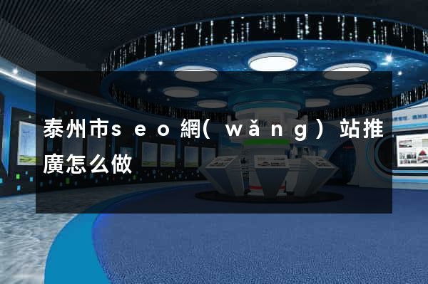 泰州市seo網(wǎng)站推廣怎么做