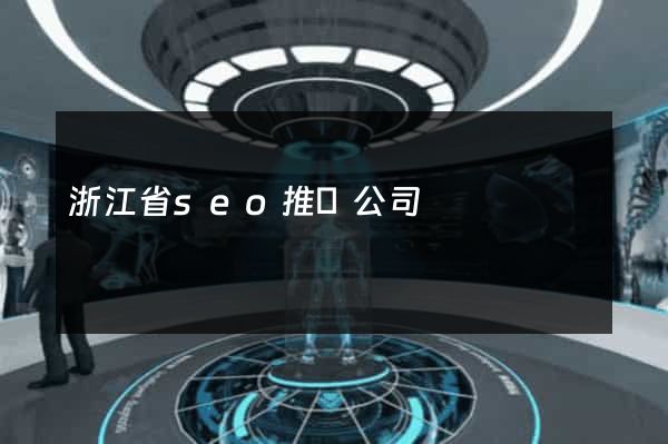浙江省seo推廣公司