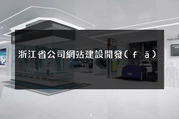 浙江省公司網站建設開發(fā)