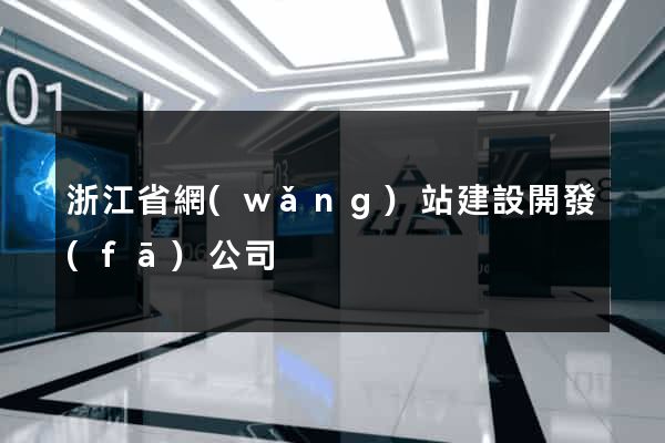浙江省網(wǎng)站建設開發(fā)公司