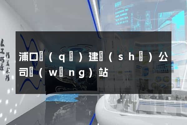 浦口區(qū)建設(shè)公司網(wǎng)站