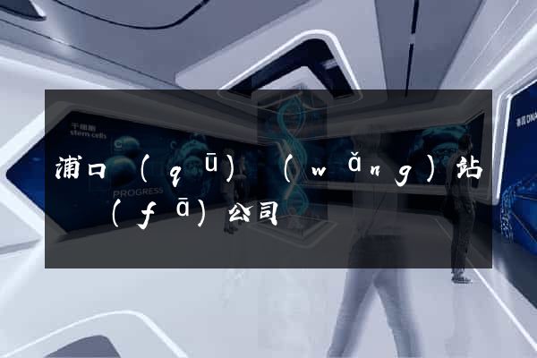 浦口區(qū)網(wǎng)站開發(fā)公司