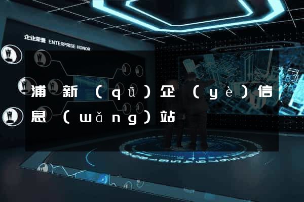 浦東新區(qū)企業(yè)信息網(wǎng)站
