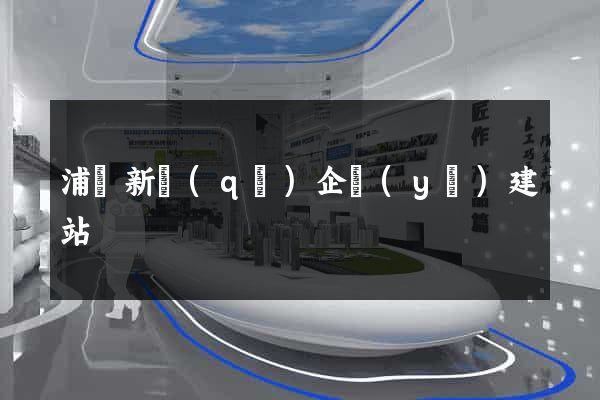 浦東新區(qū)企業(yè)建站