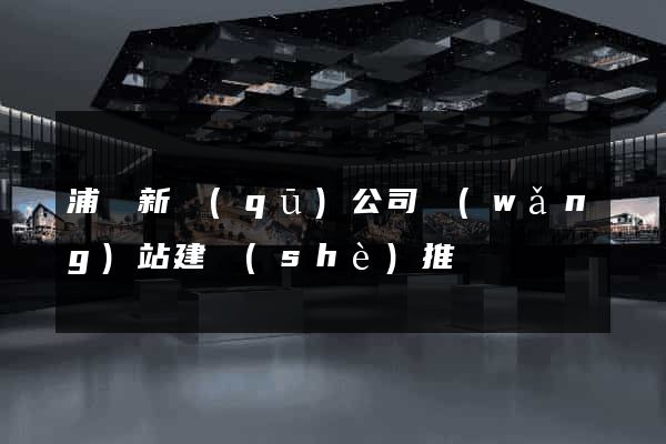 浦東新區(qū)公司網(wǎng)站建設(shè)推廣
