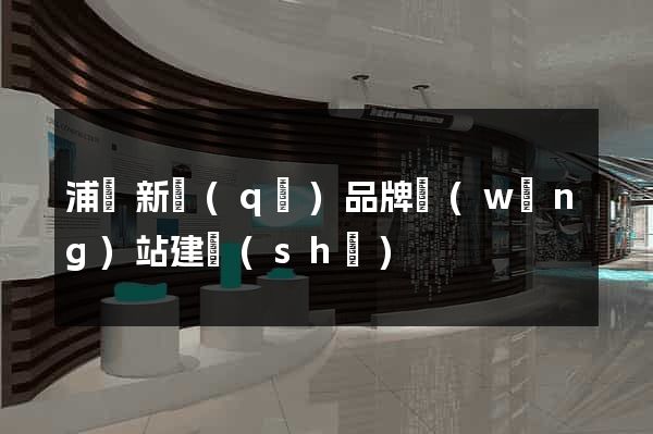 浦東新區(qū)品牌網(wǎng)站建設(shè)