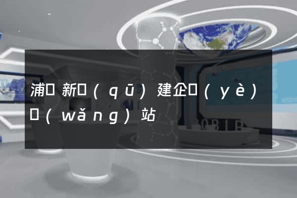 浦東新區(qū)建企業(yè)網(wǎng)站