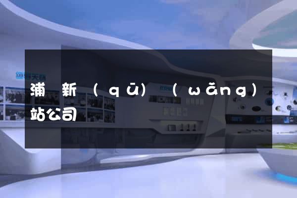 浦東新區(qū)網(wǎng)站公司