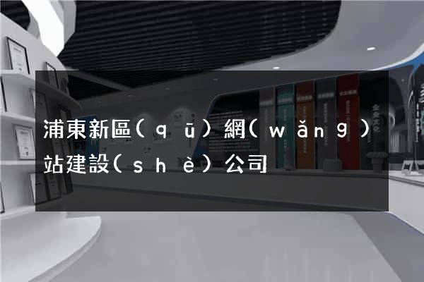 浦東新區(qū)網(wǎng)站建設(shè)公司