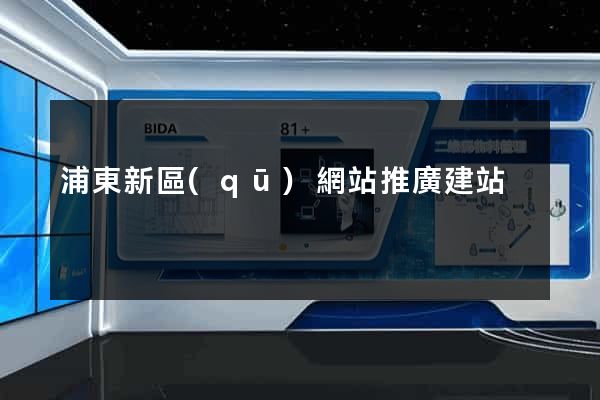 浦東新區(qū)網站推廣建站